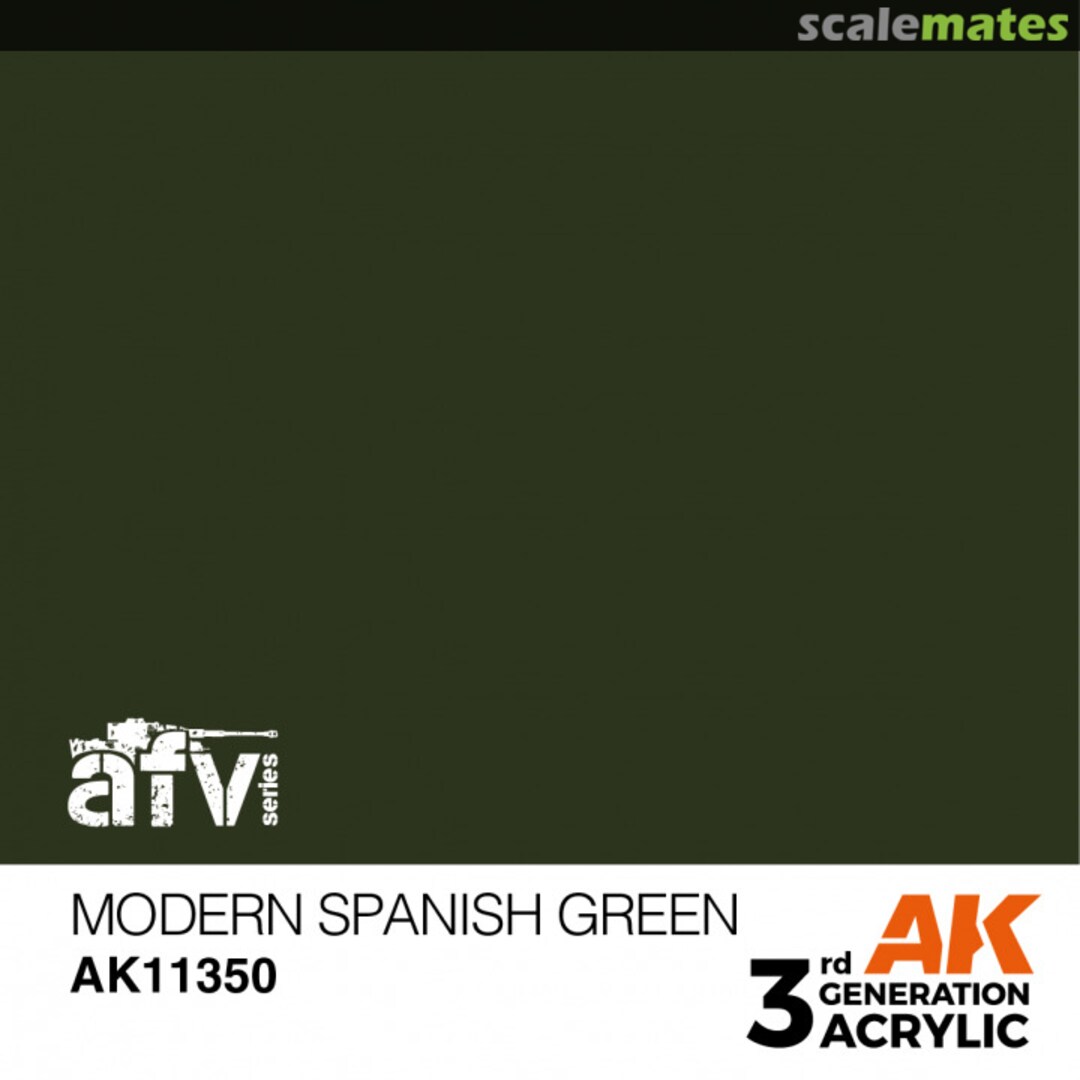 Boxart Modern Spanish Green  AK 3rd Generation - AFV