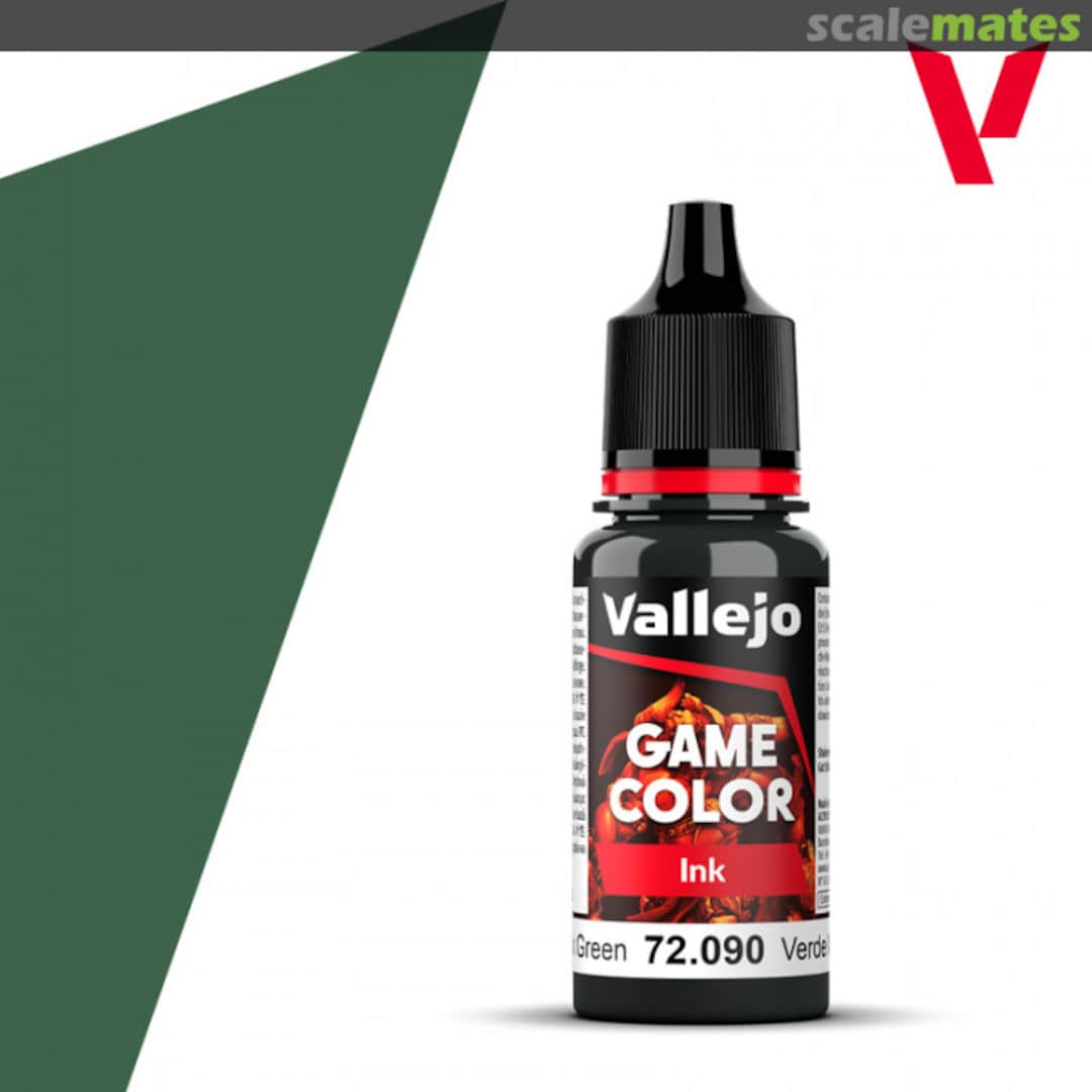Boxart Black Green Ink  Vallejo Game Color