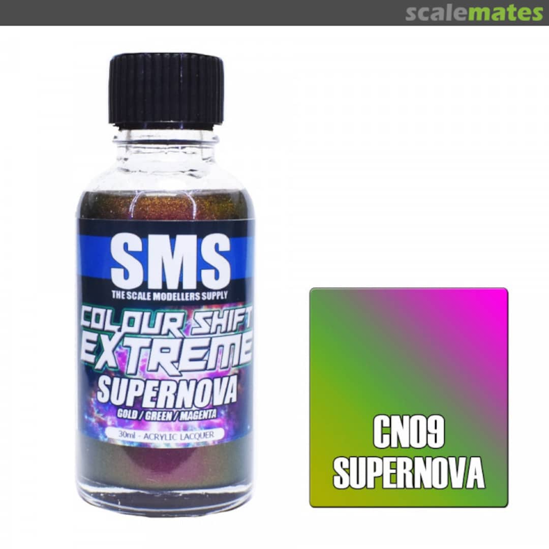 Boxart Colour Shift Extreme - SUPERNOVA (GOLD/GREEN/MAGENTA) CN09 SMS