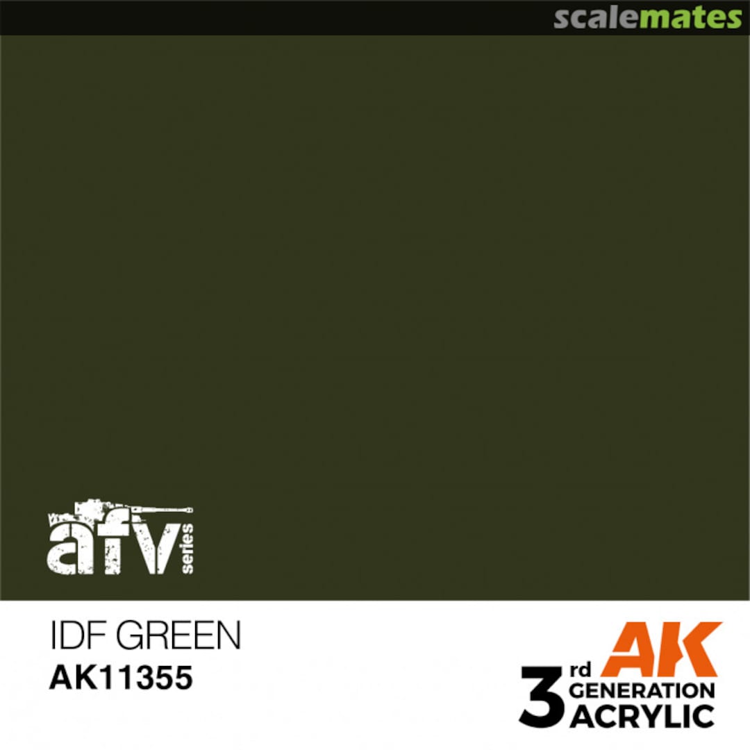 Boxart IDF Green  AK 3rd Generation - AFV