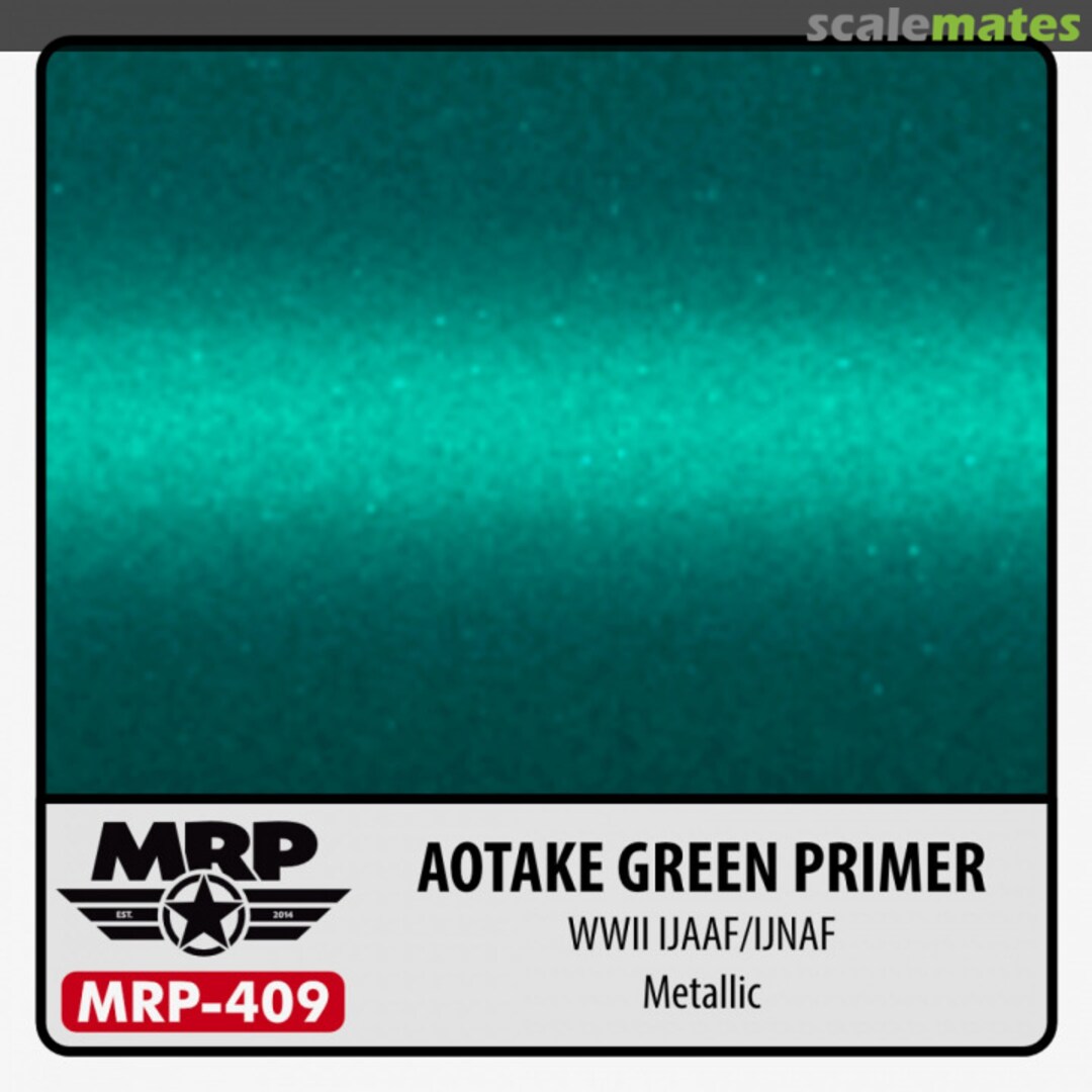 Boxart Aotake Green Primer (WWII IJAAF/IJNAF) (Metallic)  MR.Paint