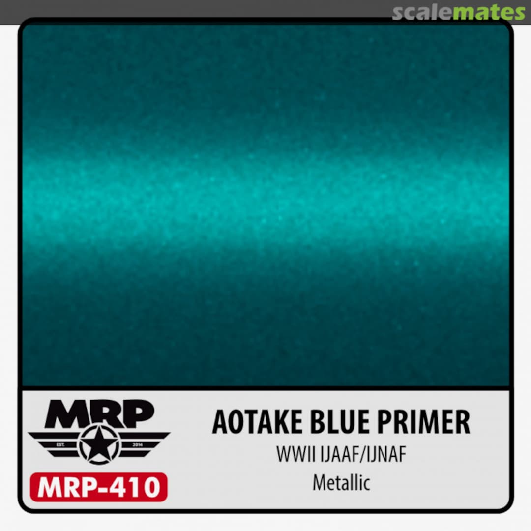 Boxart Aotake Blue Primer (WWII IJAAF/IJNAF) (Metallic)  MR.Paint