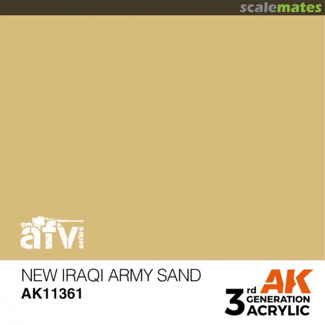 Boxart New Iraqi Army Sand  AK 3rd Generation - AFV