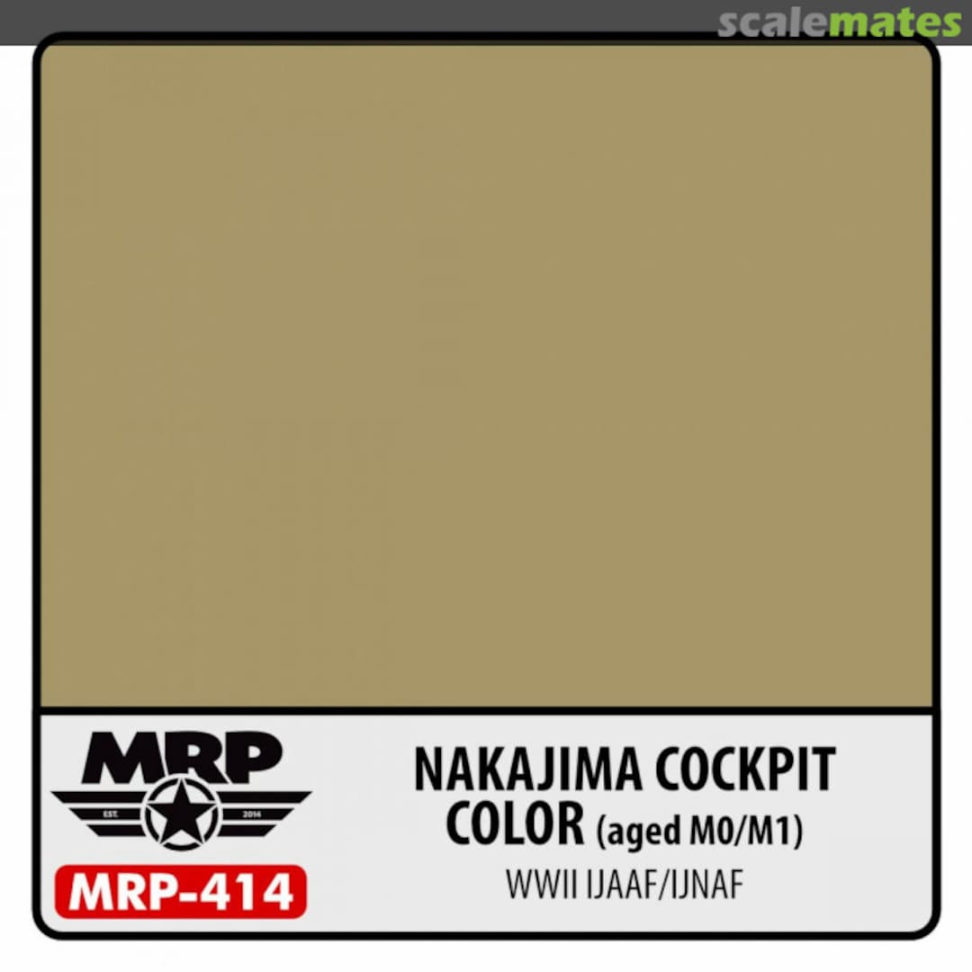 Boxart Nakajima Cockpit Color (Aged M0/M1) (WWII IJAAF/IJNAF)  MR.Paint