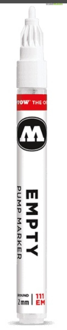 Boxart Empty Pump Marker  (2mm) 111EM Molotow Markers