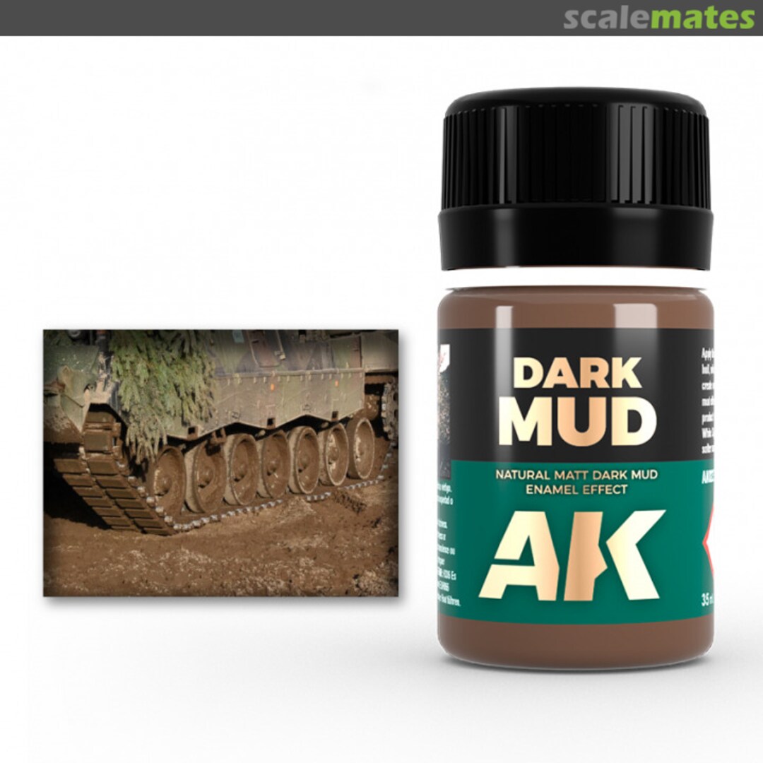 Boxart Dark Mud: Matt Dark Mud  AK 023 AK Interactive