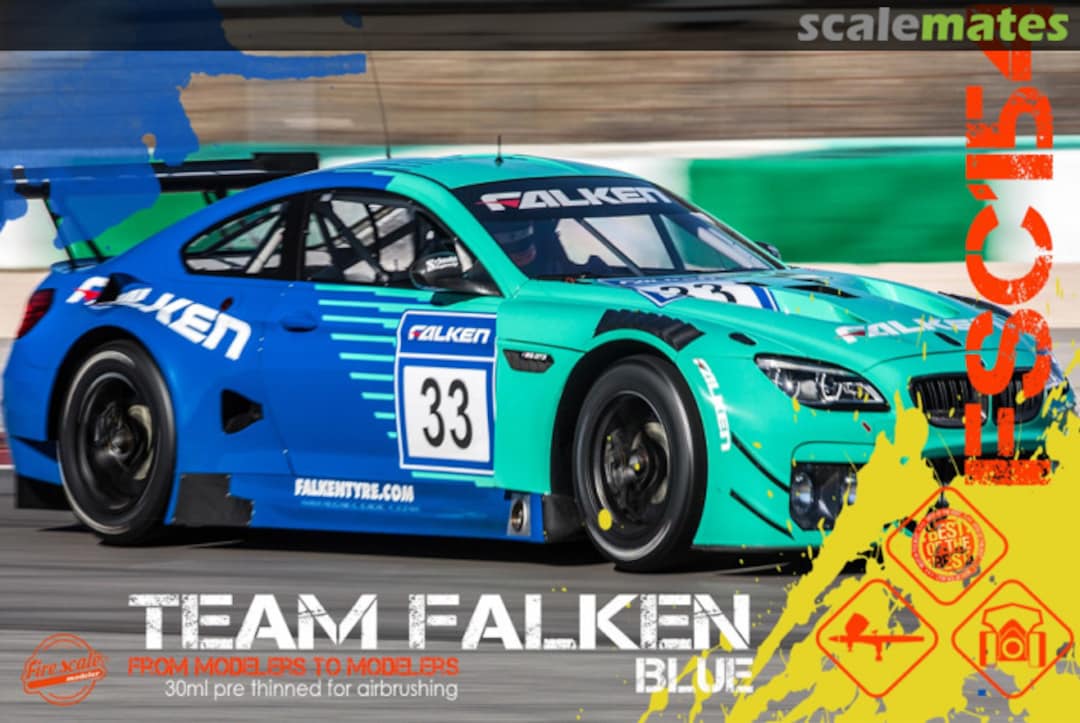 Boxart Falken Blue Team  Fire Scale Colors