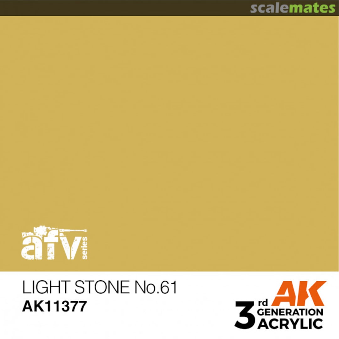 Boxart Light Stone No.61  AK 3rd Generation - AFV