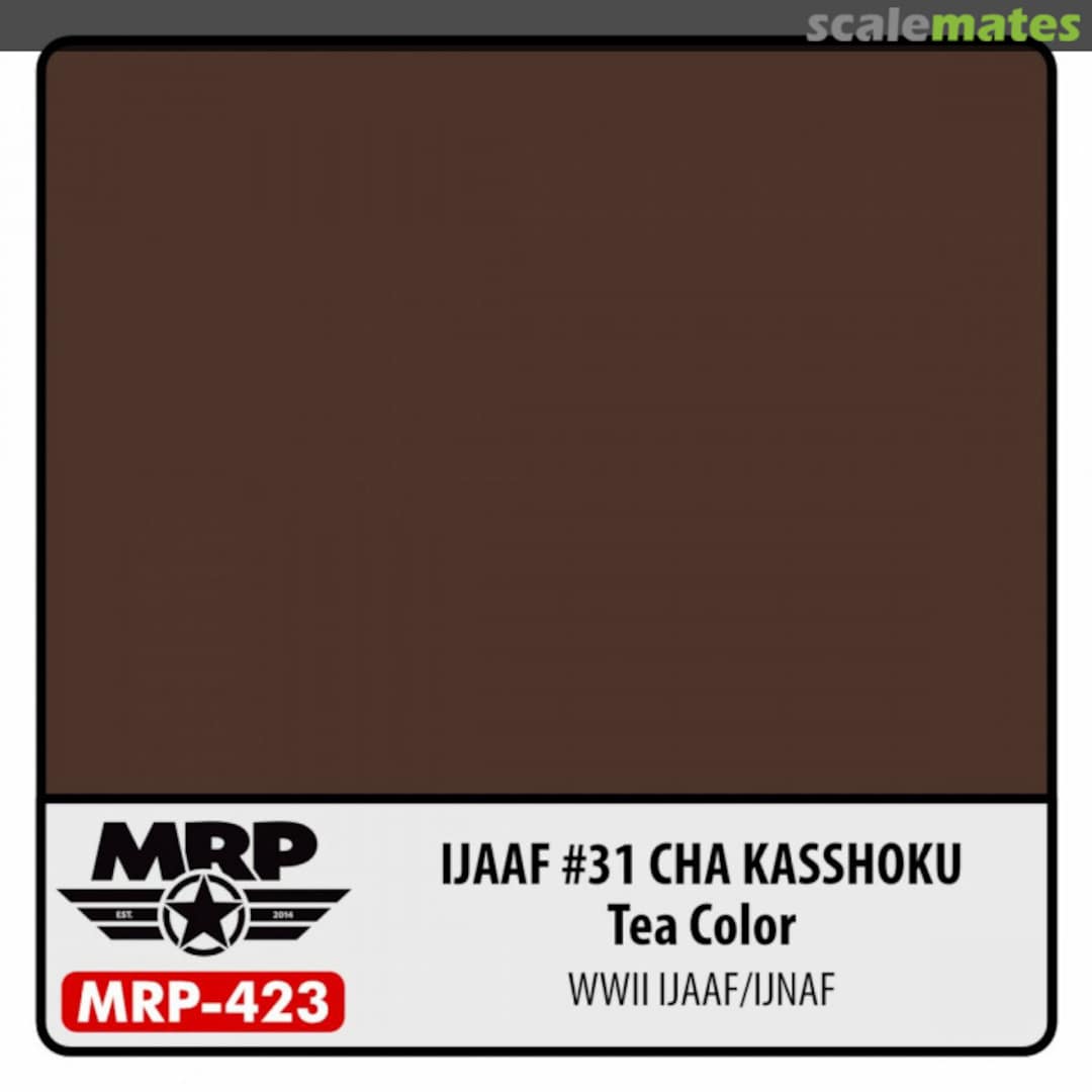 Boxart IJAAF #31 Cha Kasshoku (Tea color) (WWII IJAAF/IJNAF)  MR.Paint