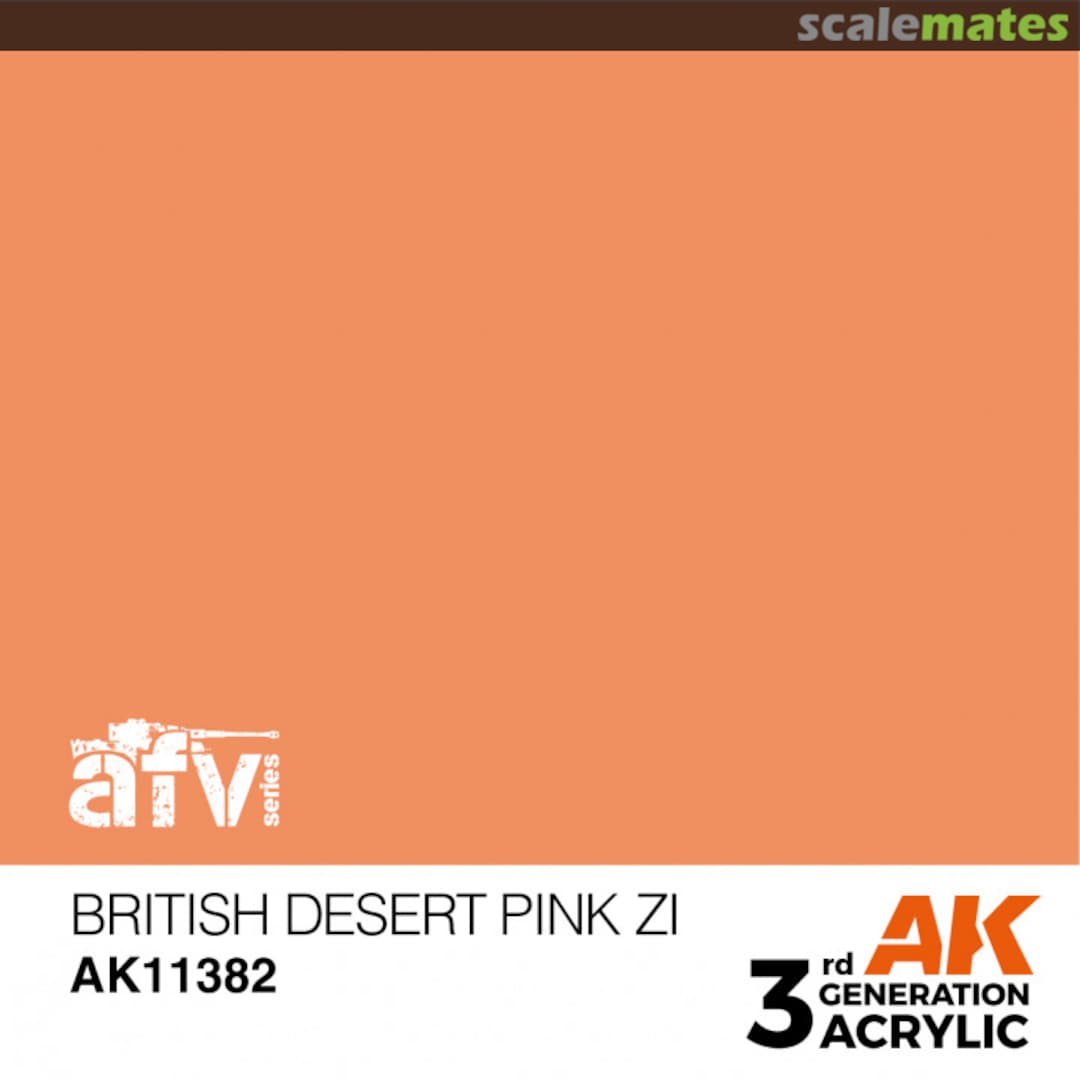 Boxart British Desert Pink ZI  AK 3rd Generation - AFV