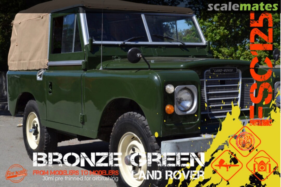 Boxart Bronze Green Land Rover  Fire Scale Colors