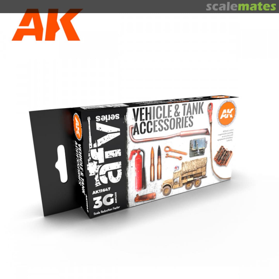 Boxart Vehicle and Tank Accessories   AK 3rd Generation - AFV