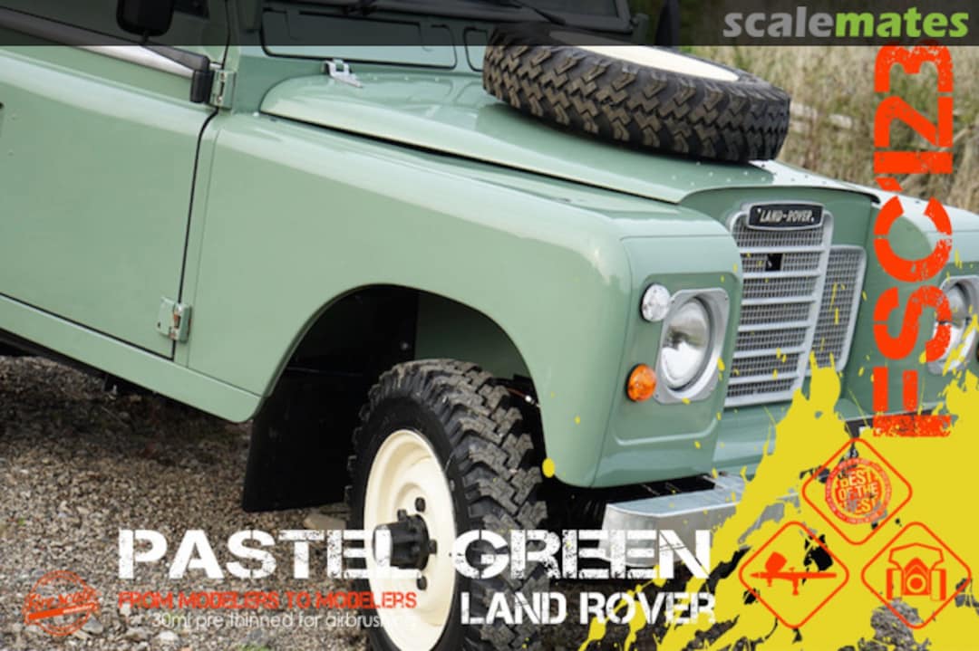 Boxart Pastel Green Land Rover  Fire Scale Colors