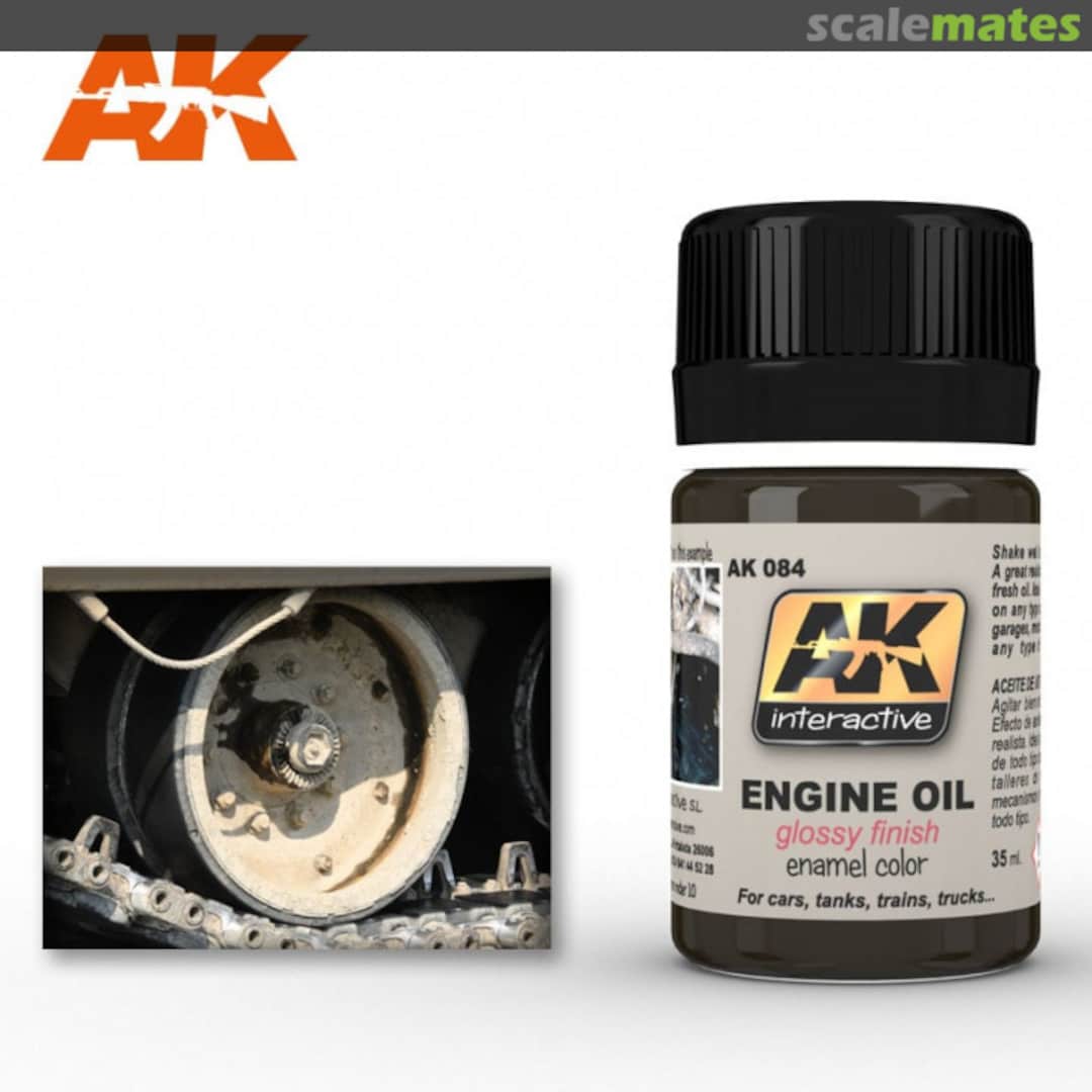 Boxart Fresh Engine Oil AK 084 AK Interactive