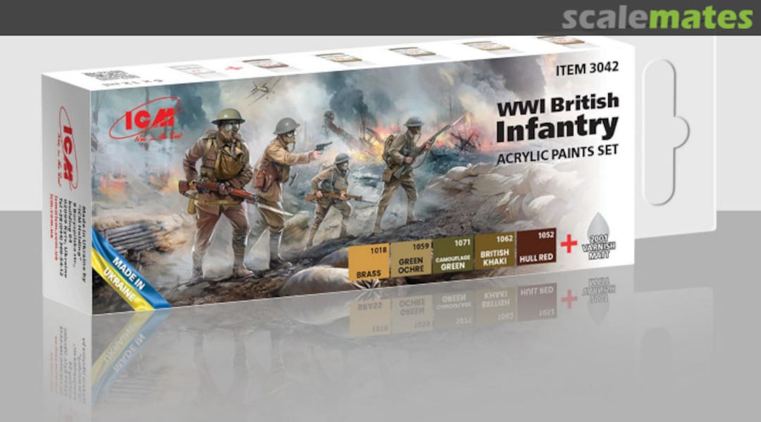 Boxart WWI British Infantry  ICM
