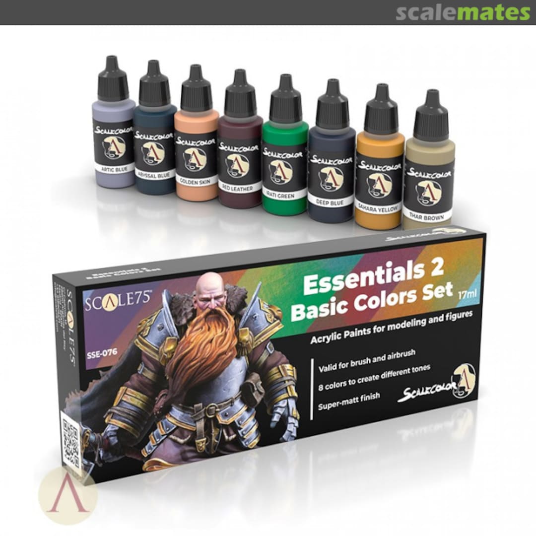 Boxart Essential Basic 2 Color Set  Scale75