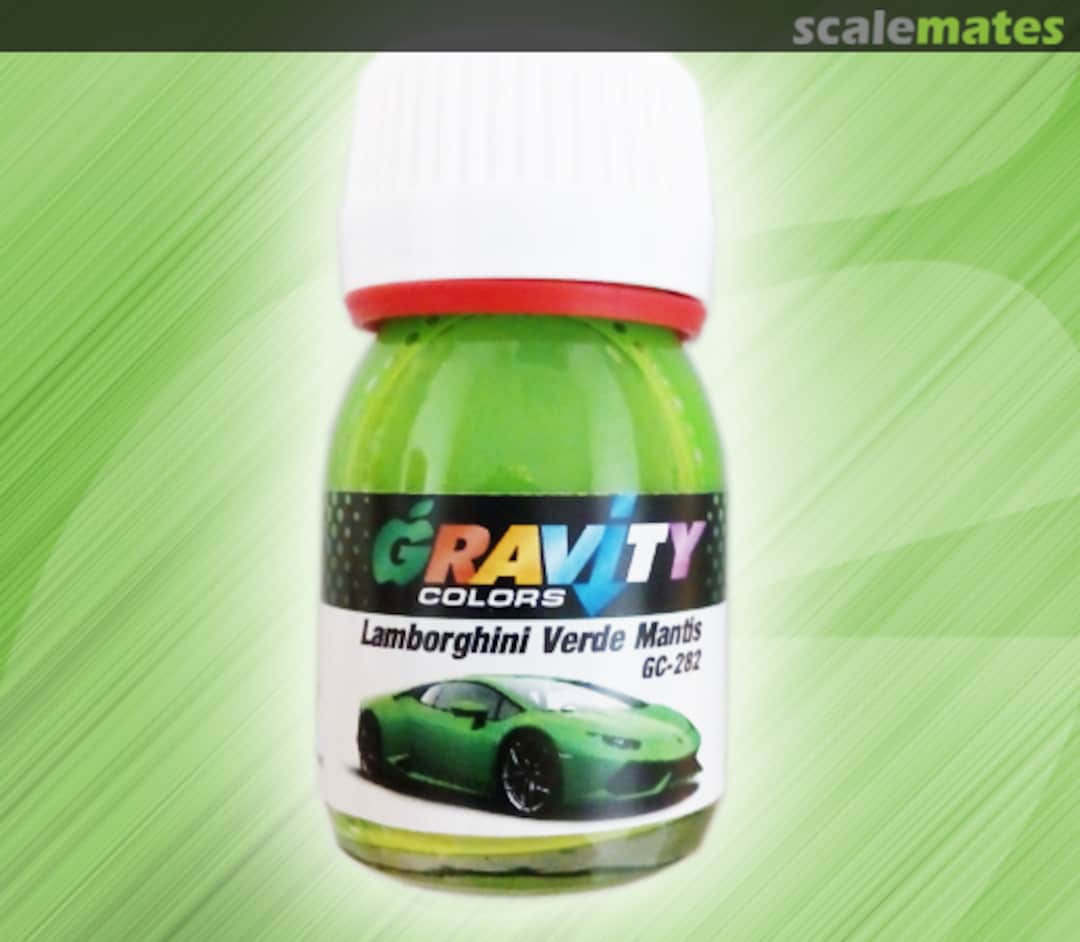 Boxart Lamborghini Verde Mantis  Gravity Colors