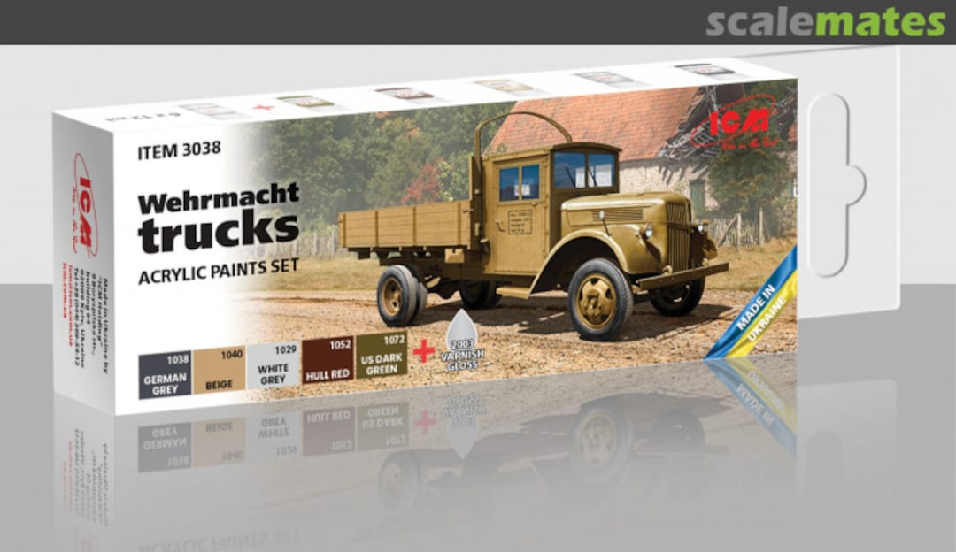 Boxart Wehrmacht trucks  ICM