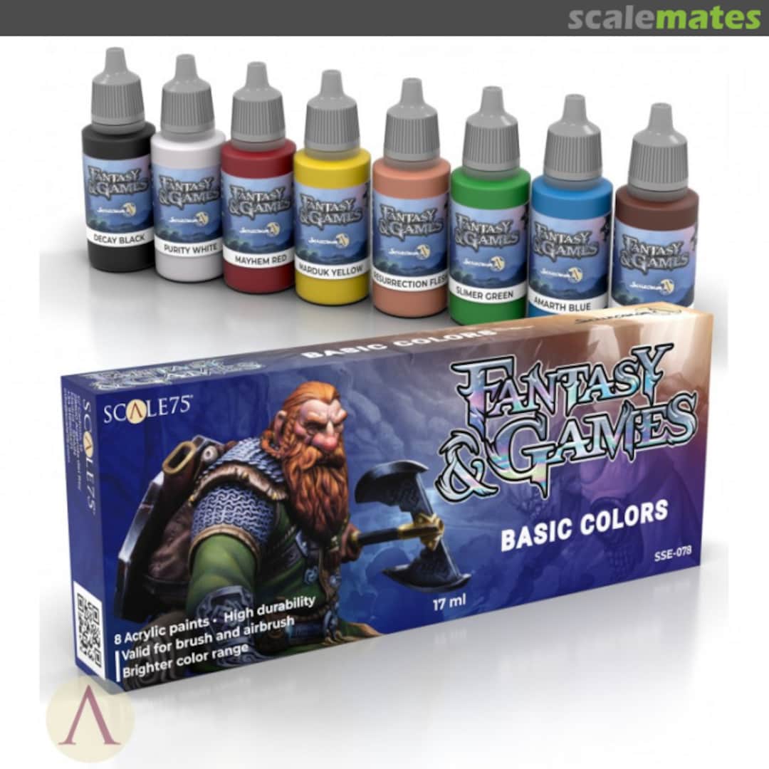 Boxart Fantasy & Games Basic Colors  Scale75