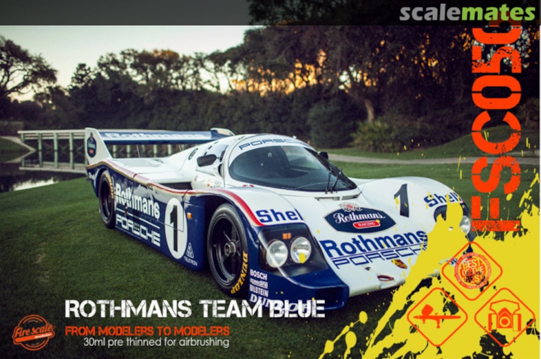 Boxart Rothmans Team  Fire Scale Colors