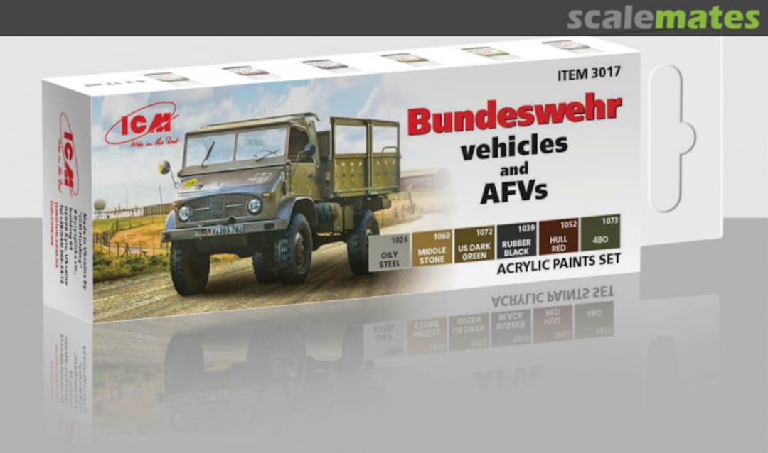 Boxart Bundeswehr vehicles and AFVs  ICM