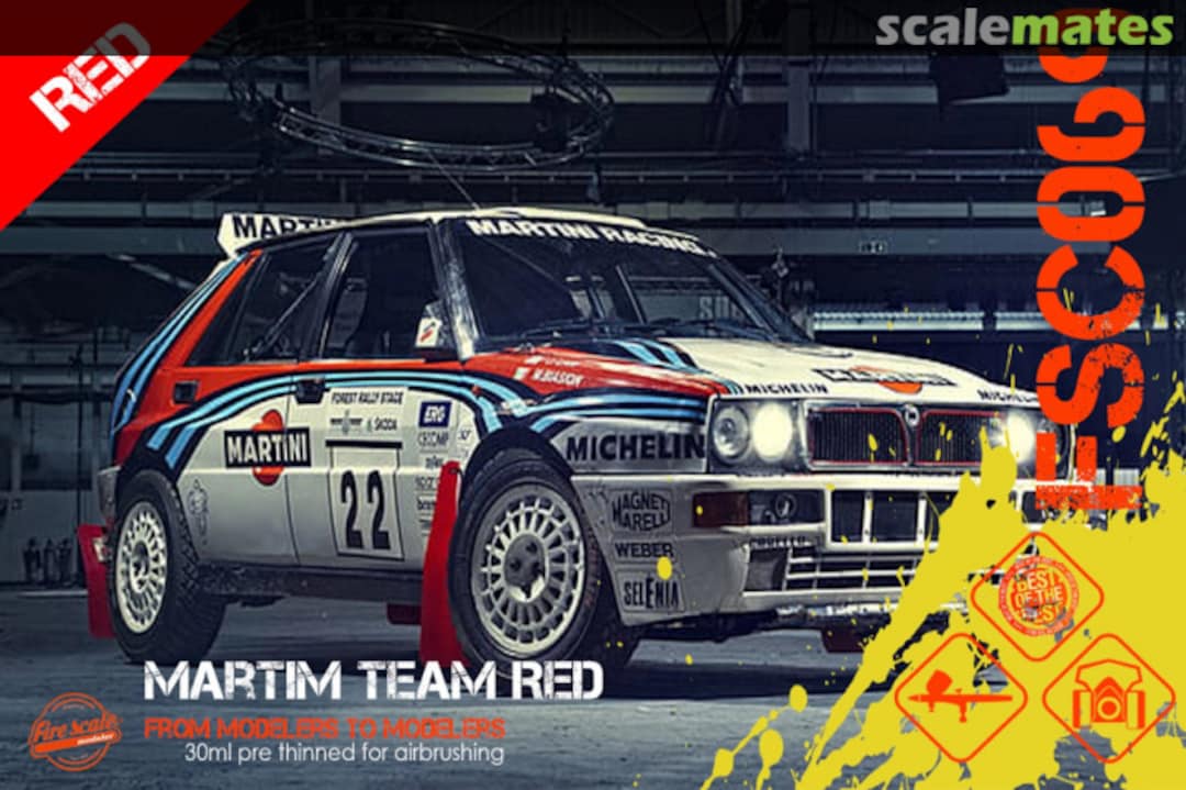 Boxart Martini Team Red  Fire Scale Colors