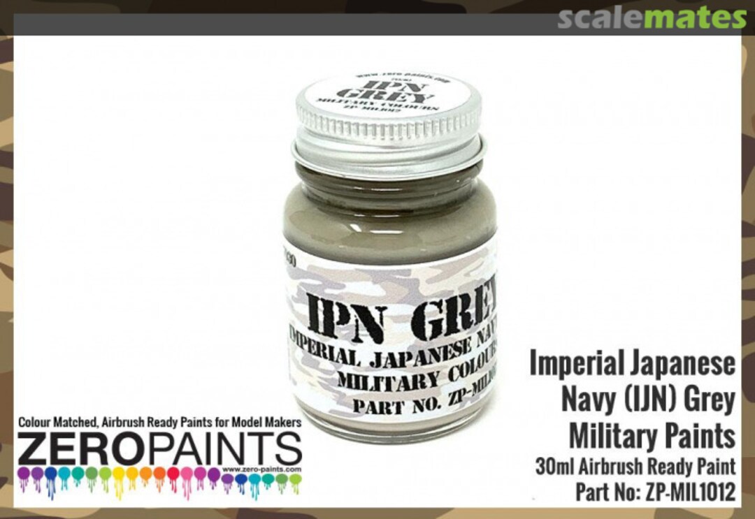 Boxart Imperial Japanese Navy (IJN) Grey  Zero Paints