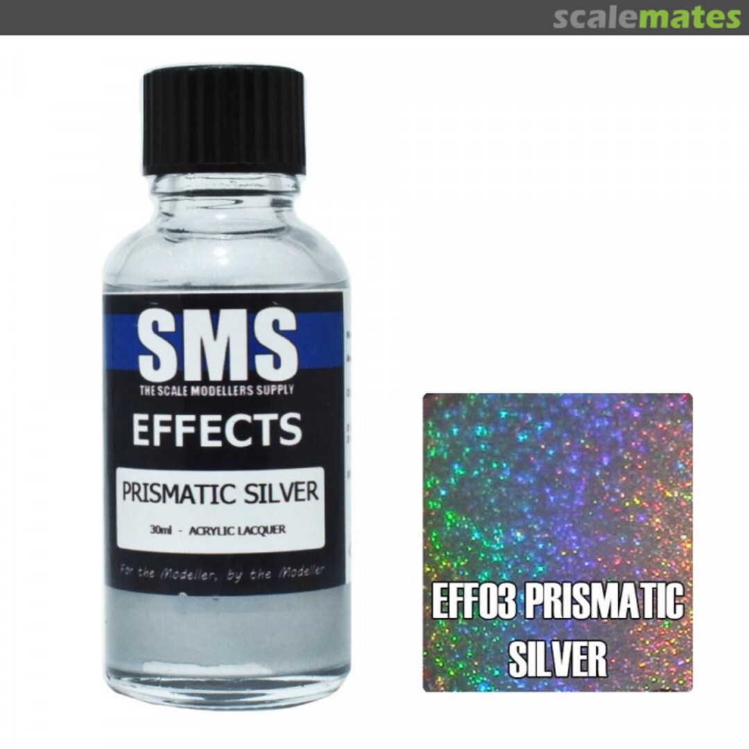 Boxart Effects PRISMATIC SILVER EF03 SMS