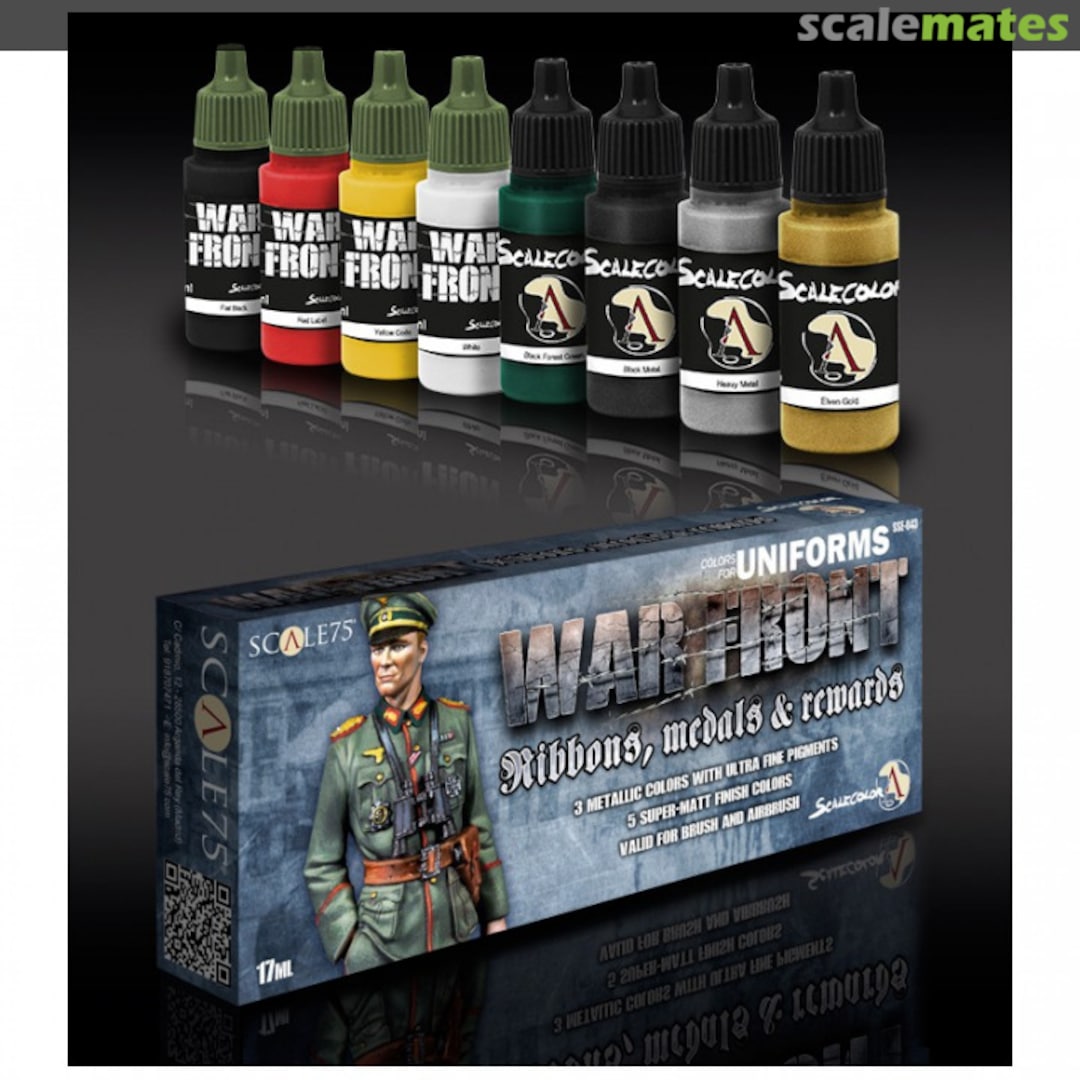 Boxart Ribbons, Medals and Rewards Paint Set  Scale75