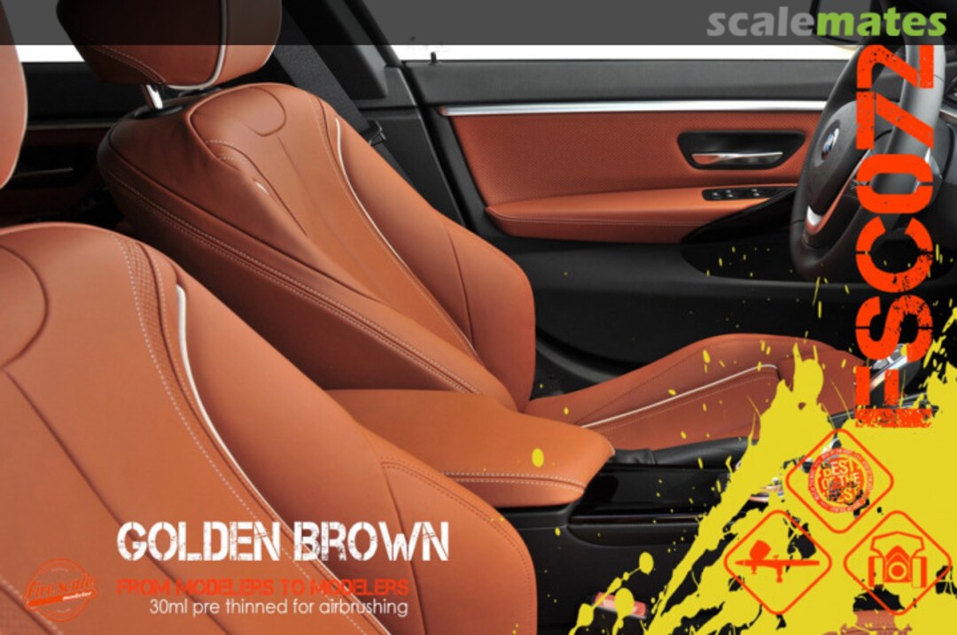 Boxart Golden Brown Design  Fire Scale Colors
