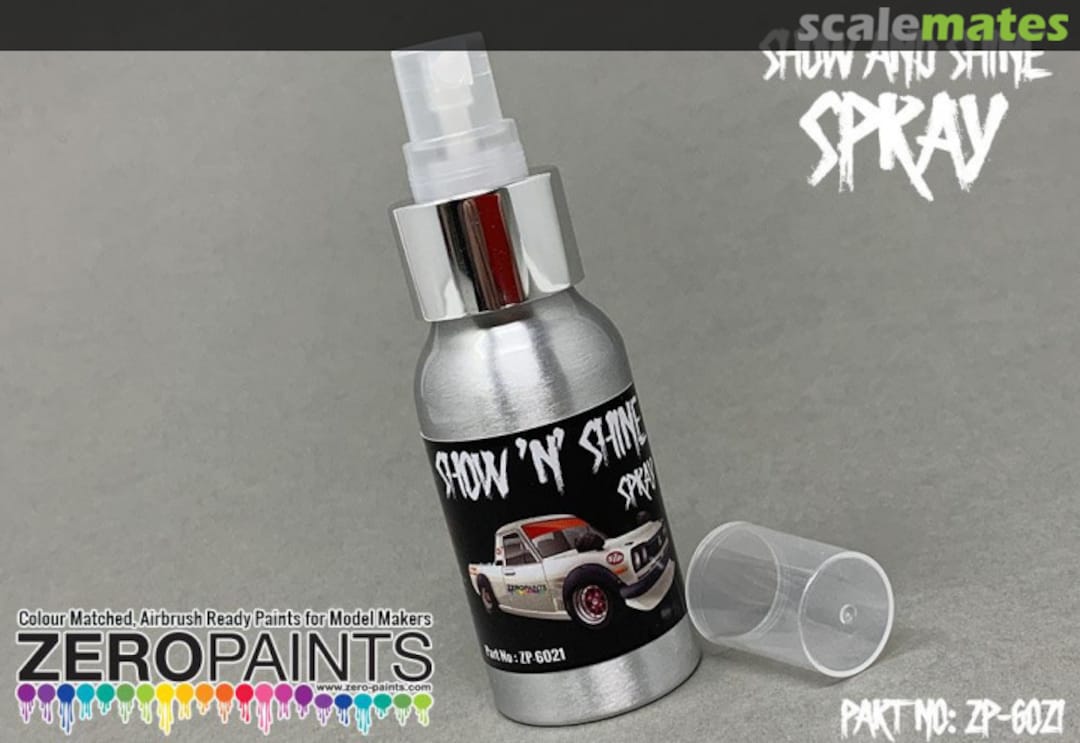 Boxart Show 'n' Shine Spray (for Plastic and Diecast Models)  Zero Paints