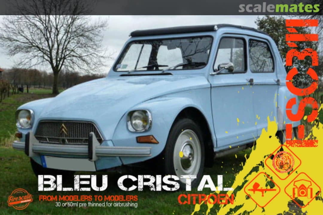 Boxart Bleu Cristal Citroen  Fire Scale Colors