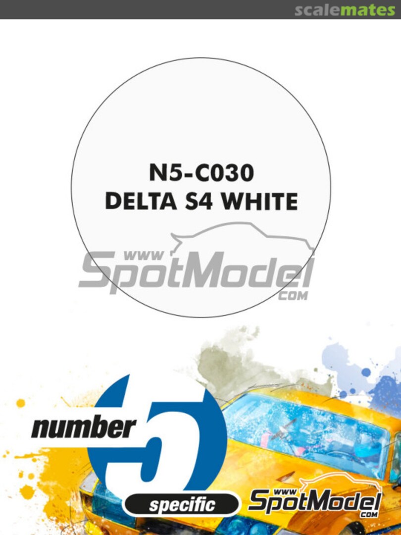 Boxart Delta S4 White  Number Five