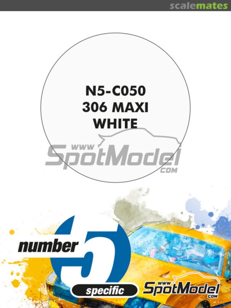 Boxart 306 Maxi White  Number Five