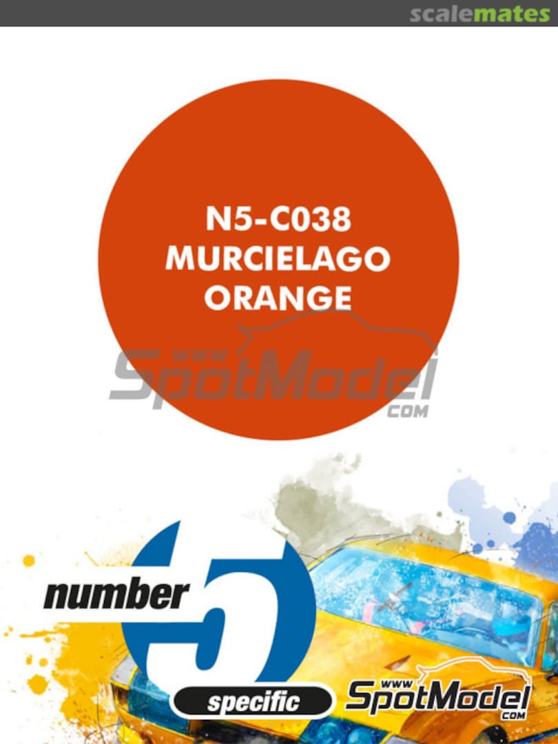 Boxart Murcielago Orange  Number Five