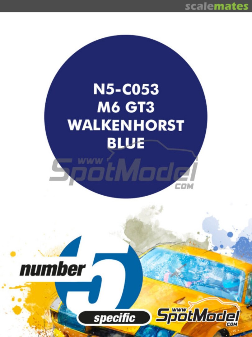 Boxart M6 GT3 Walkenhorst Blue  Number Five