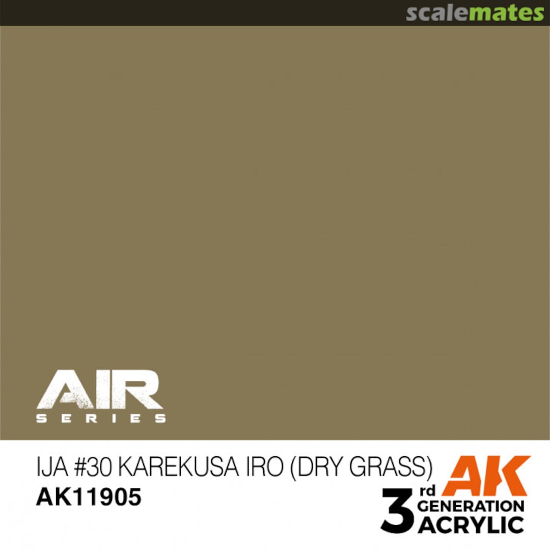 Boxart IJA #30 Karekusa Iro (Dry Grass)  AK 3rd Generation - Air