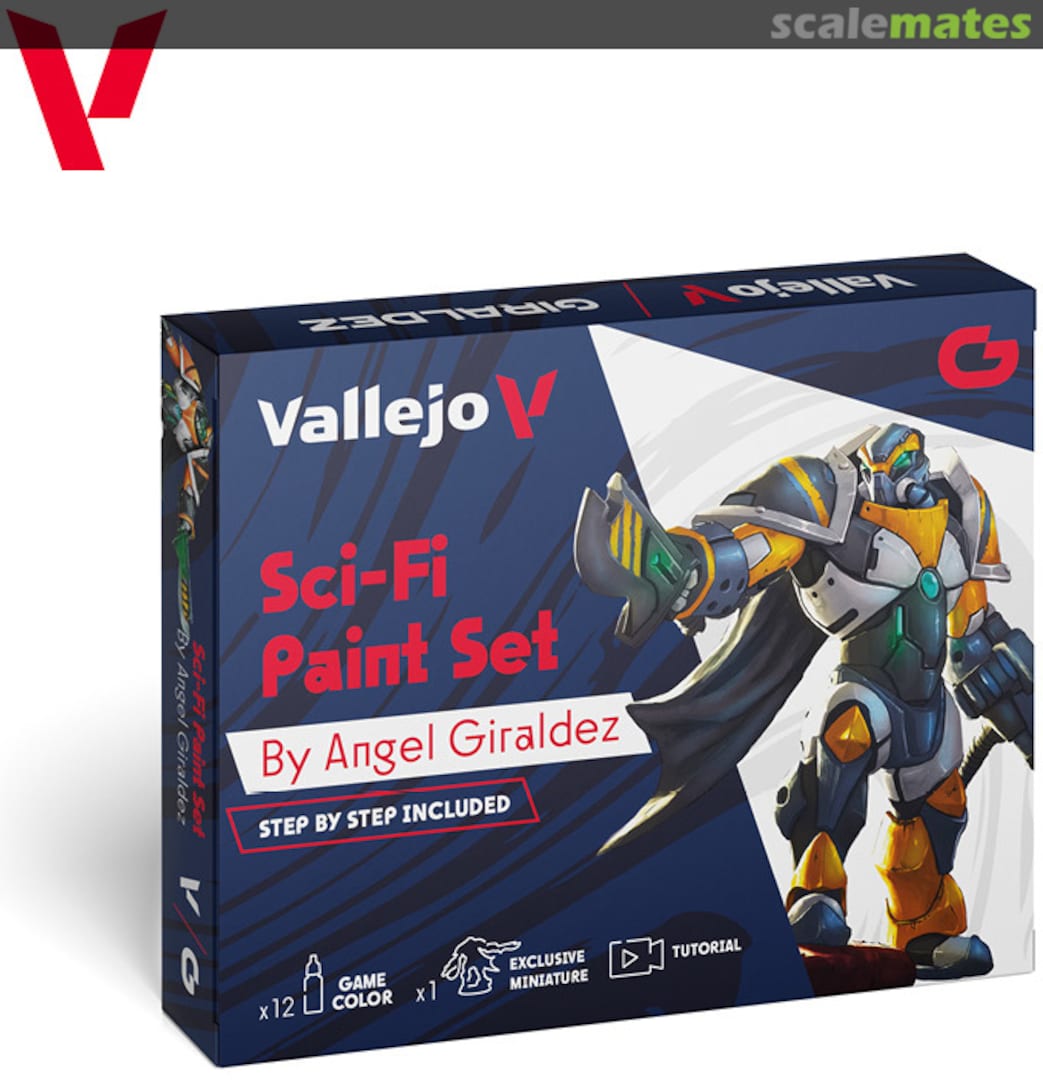 Boxart Sci-Fi Paint Set  Vallejo Game Color