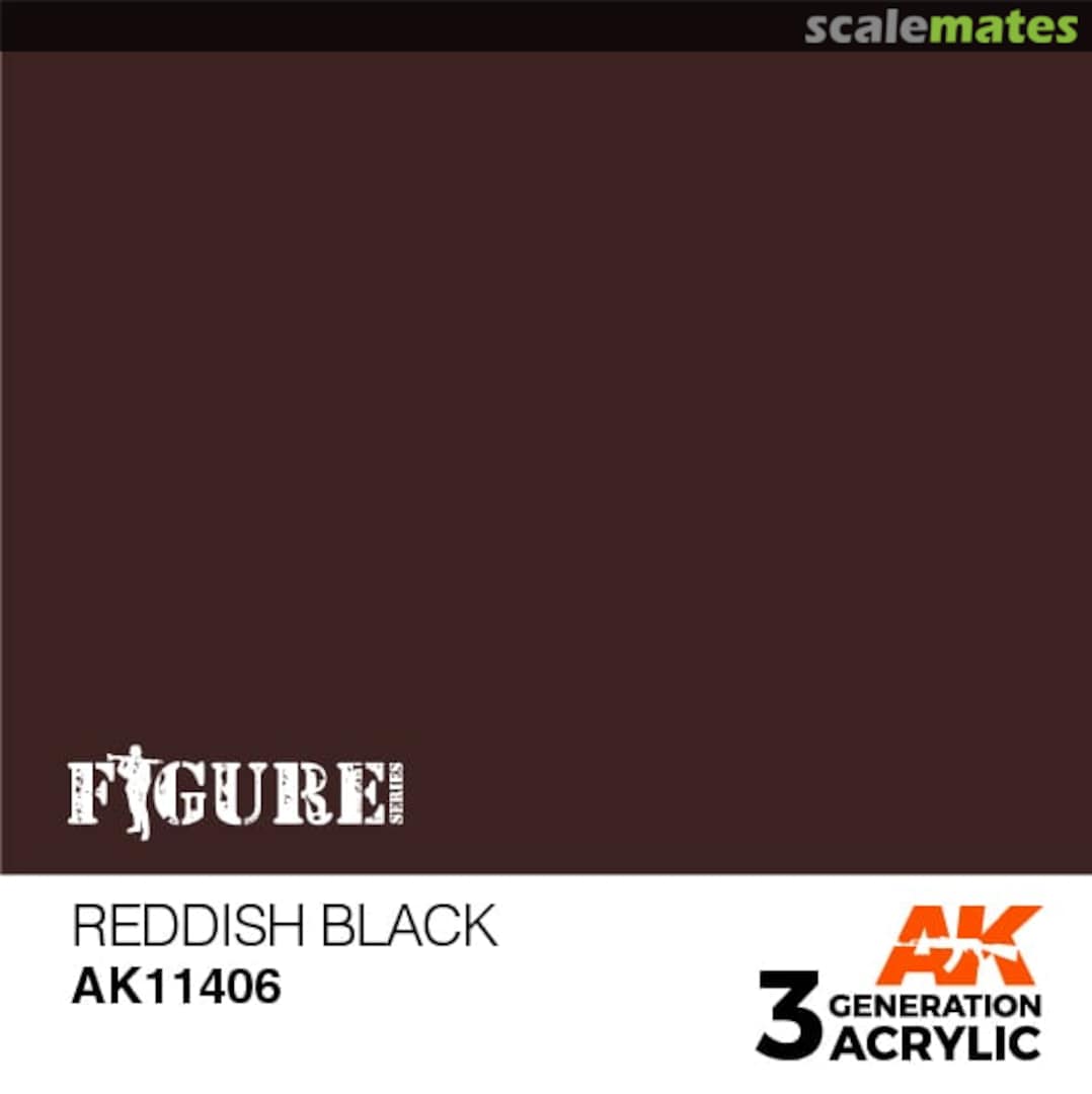 Boxart Reddish Black AK 11406 AK 3rd Generation - Figure