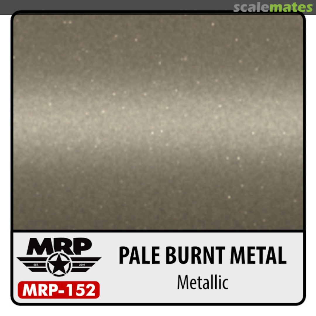 Boxart Pale Burnt Metal (Metallic) MRP-152 MR.Paint