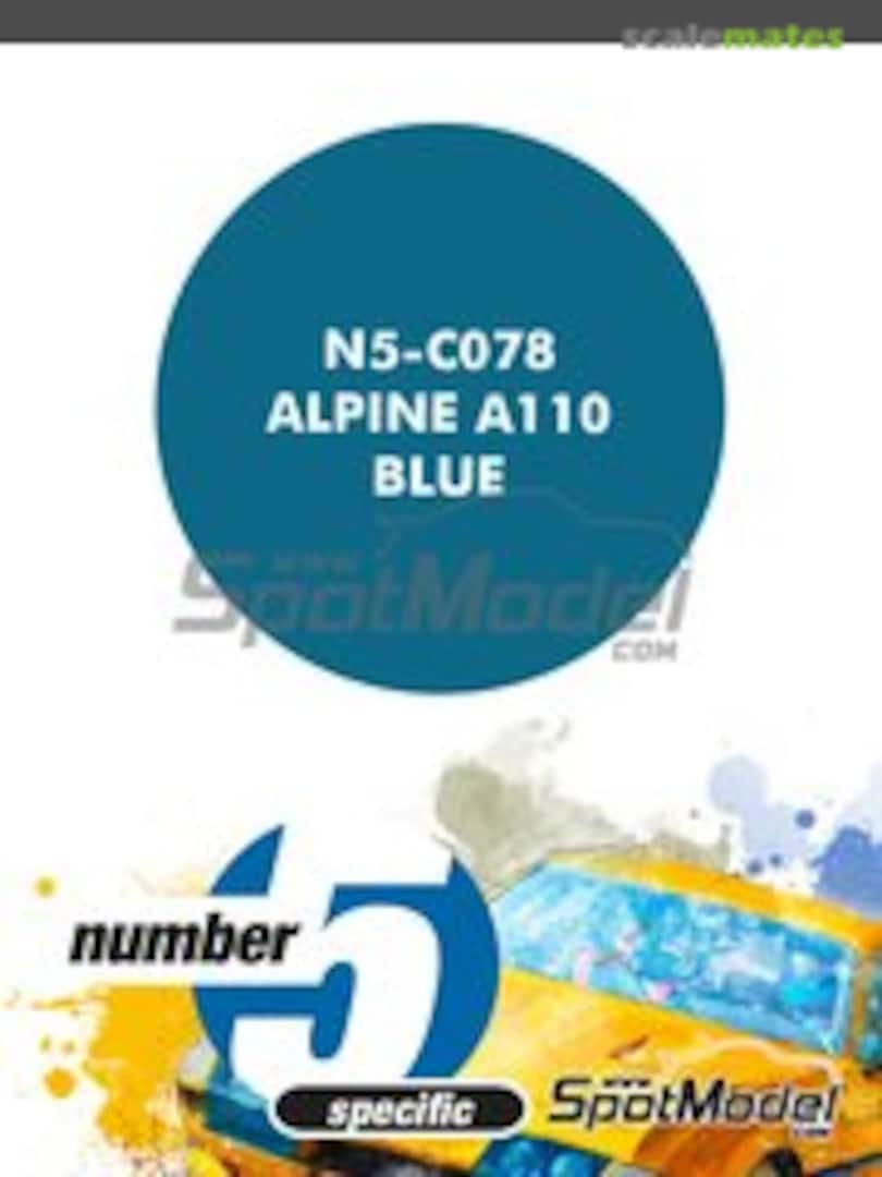 Boxart Alpine A110 Blue  Number Five
