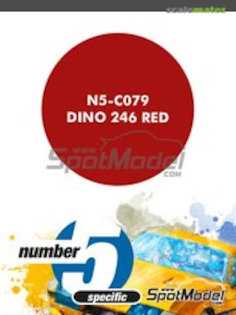 Boxart Dino 246 Red  Number Five