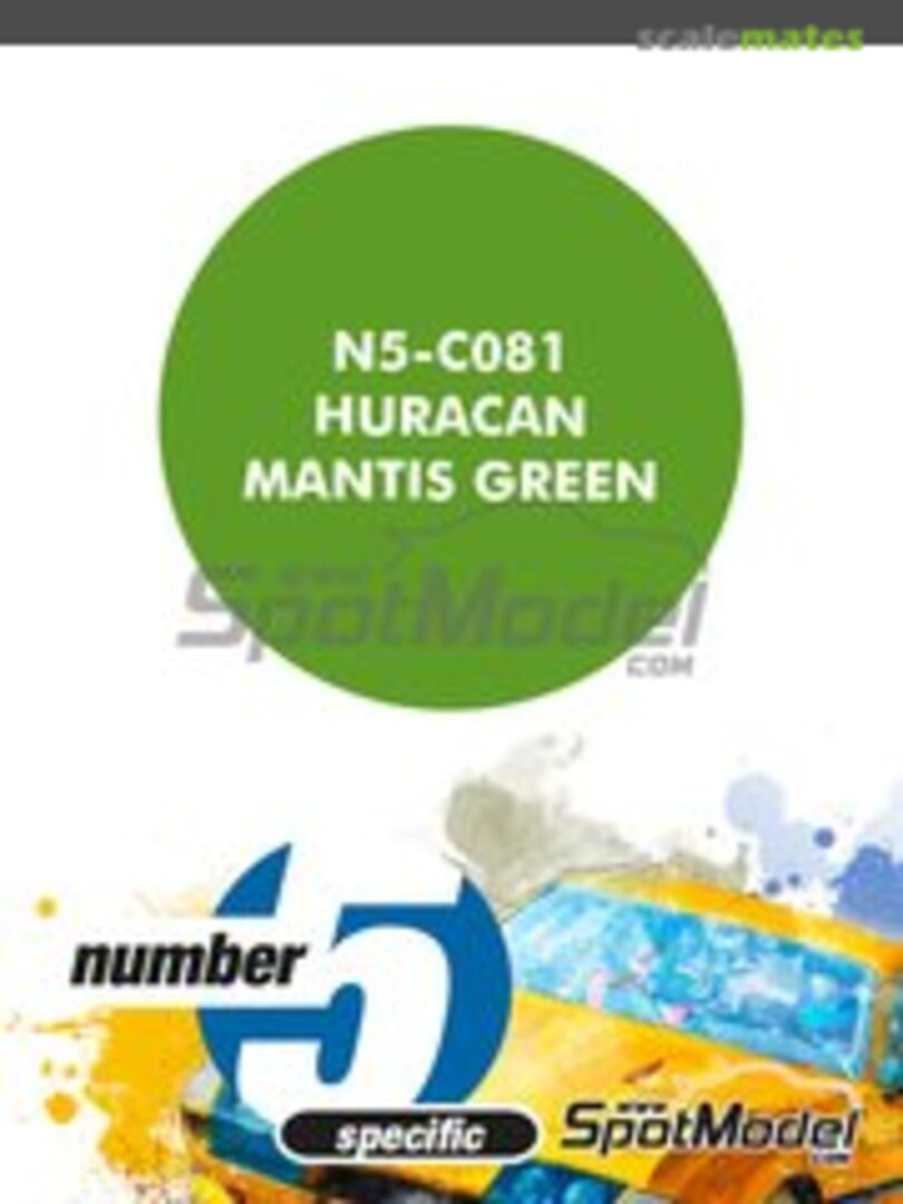 Boxart Huracan Mantis Green  Number Five