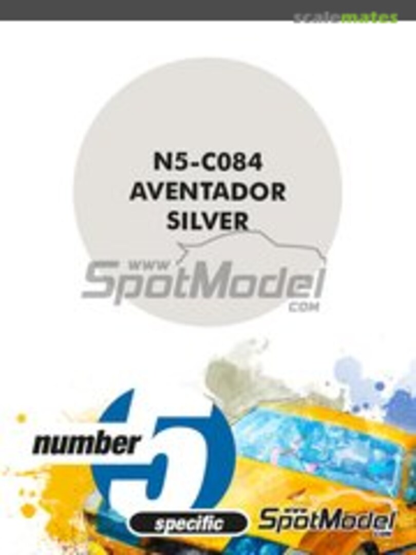 Boxart Aventador Silver  Number Five