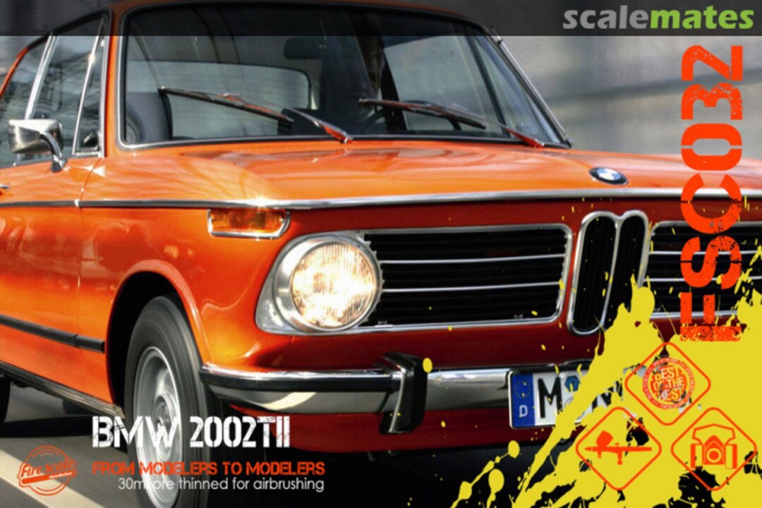 Boxart BMW 2002 Tii  Fire Scale Colors