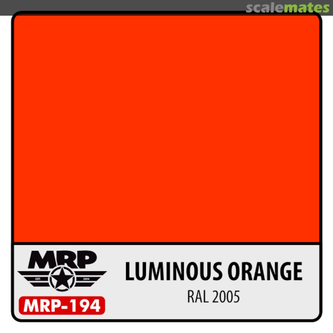 Boxart Luminous Orange (RAL 2005)  MR.Paint