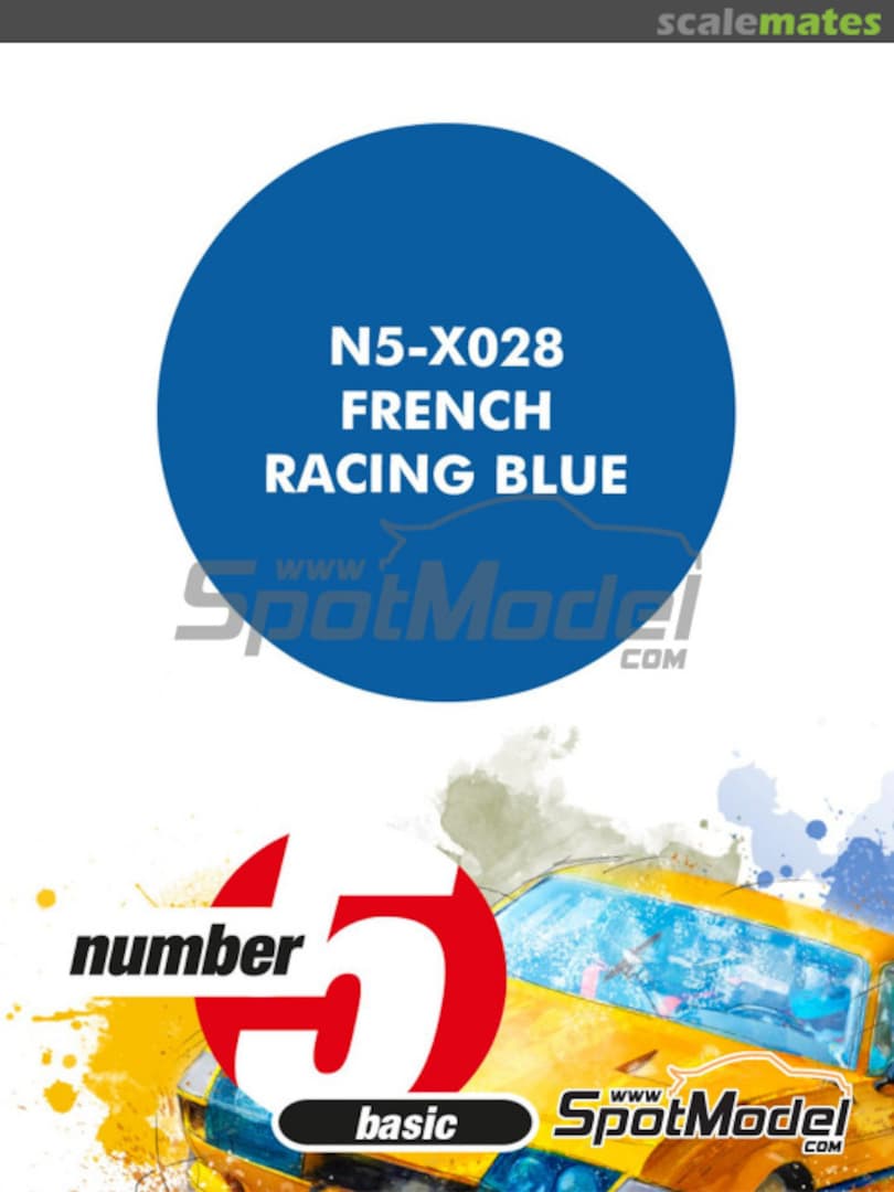 Boxart French Racing Blue  Number Five