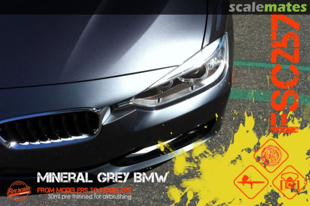 Boxart Mineral Gray BMW  Fire Scale Colors