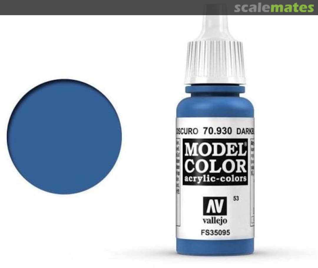 Boxart Dark Blue - FS35095 70.930, 930, Pos. 53 Vallejo Model Color