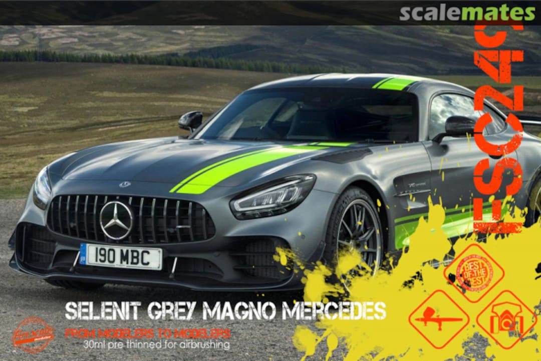 Boxart Selenit Gray Magno Mercedes  Fire Scale Colors